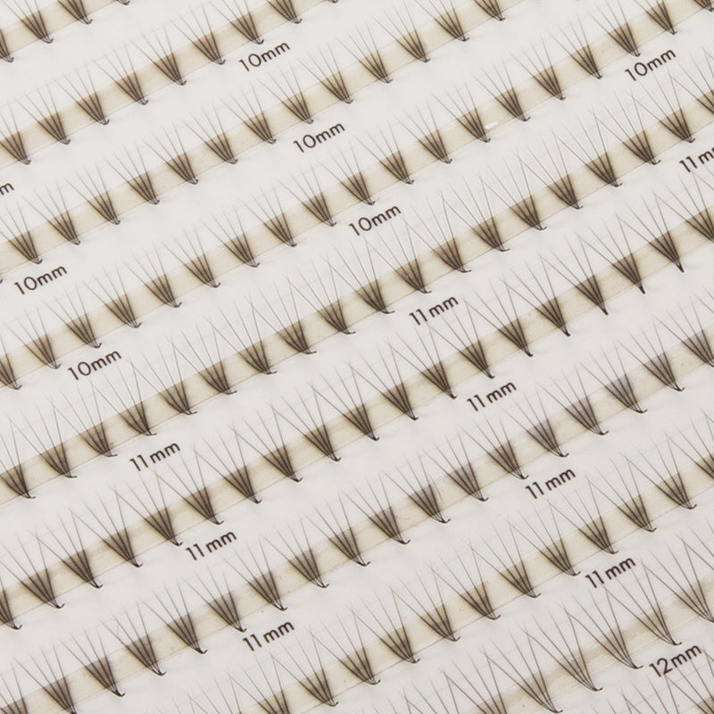 Narrow Premade/Promade Fans 4D 0.07 600 fans - Mixed Lengths