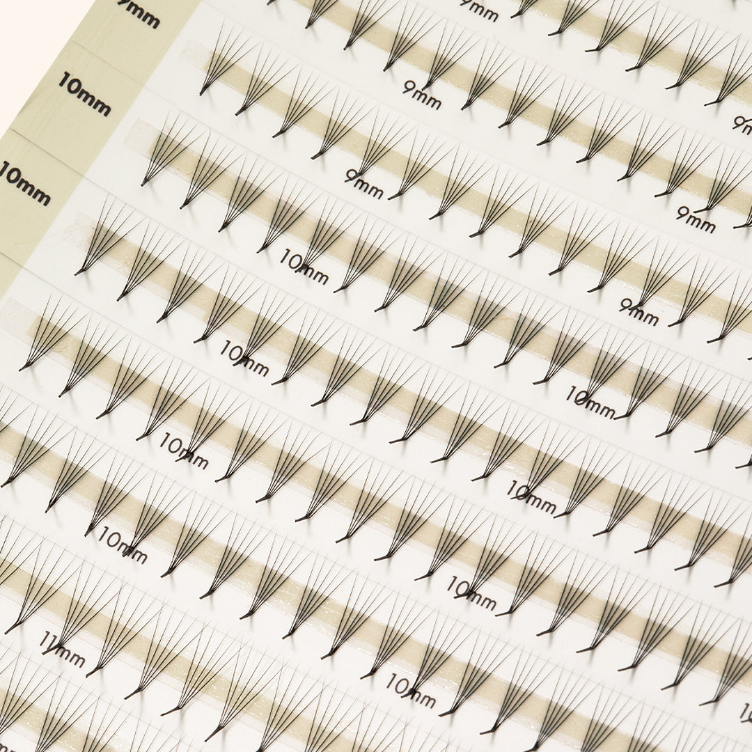 Narrow Premade/Promade Fans 5D 0.06 600 fans - Mixed Lengths