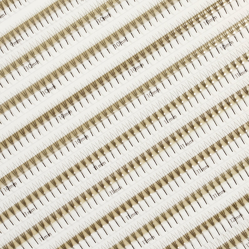 Narrow Premade/Promade Fans 3D 0.07 1000 fans - Mixed Lengths