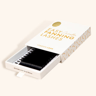 CAMELLIA - TEXTURED EASY FANNING MEGA VOLUME LASHES 0.03 - C / 0.03 / Mixed