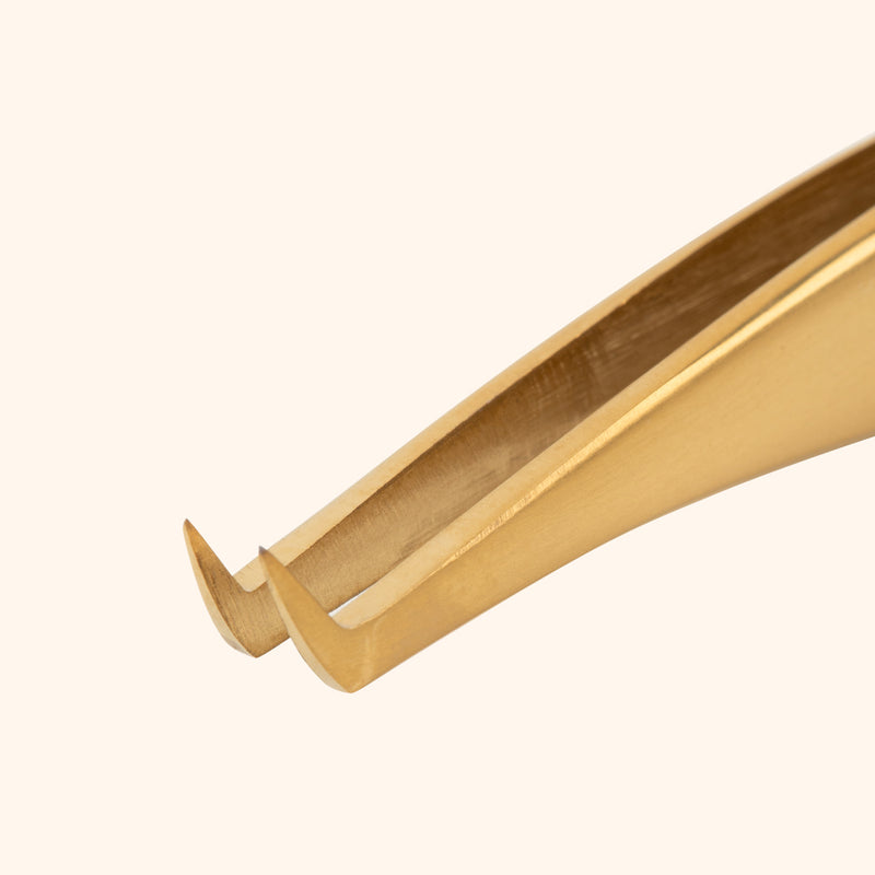 Volume Tweezers Irina- GOLD -N9