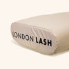 Beige Faux Leather Lash Pillow from London Lash