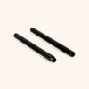 Two Reusable Metal Handles for Silicone Mascara Wands