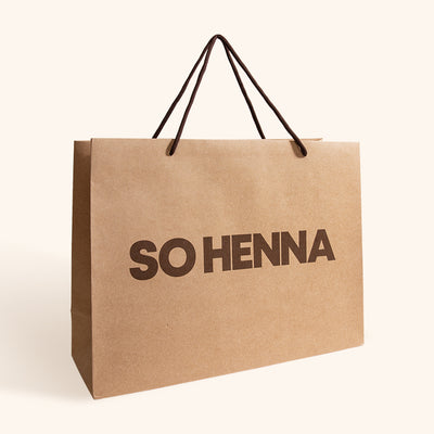 So Henna Brow Starter Kit Paper Bag