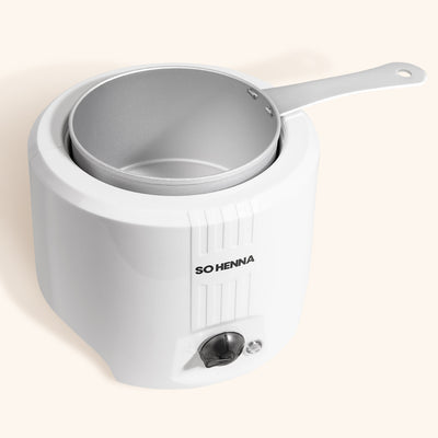 Wax Heater with Warming Pot for Brow Wax