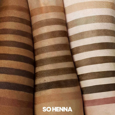 So Henna Colour Results on Different Skin Tones